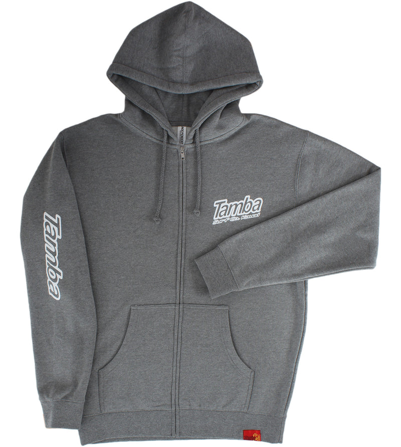 Coconut Zip-Up Hoodie Coat - Gunmetal Heather