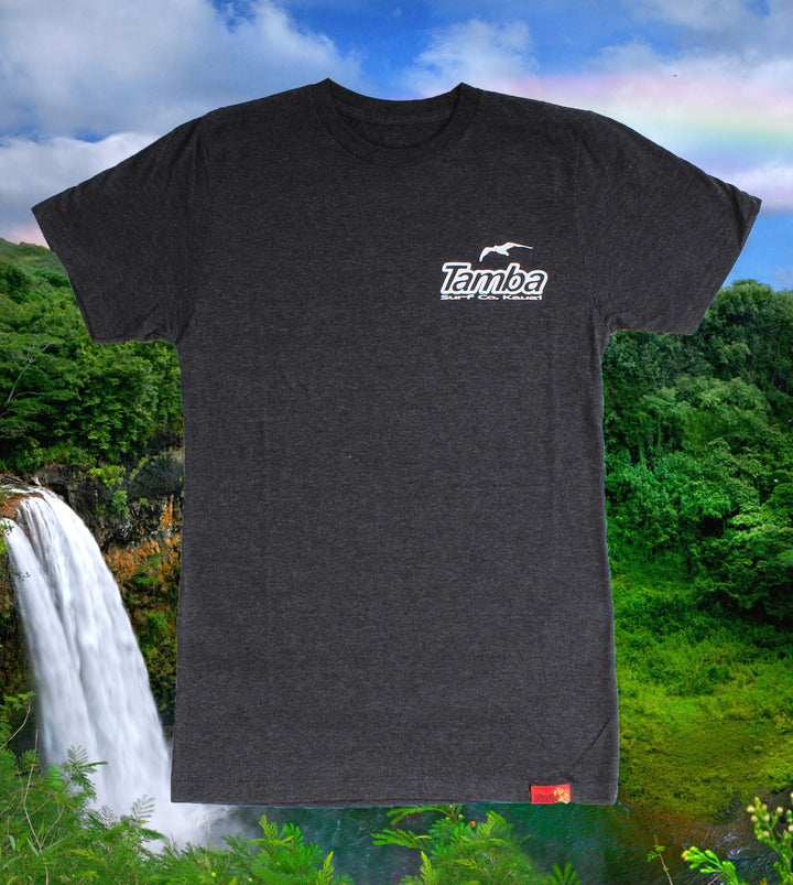 Iwa Uke Soft Short Sleeve Shirt - Black Heather