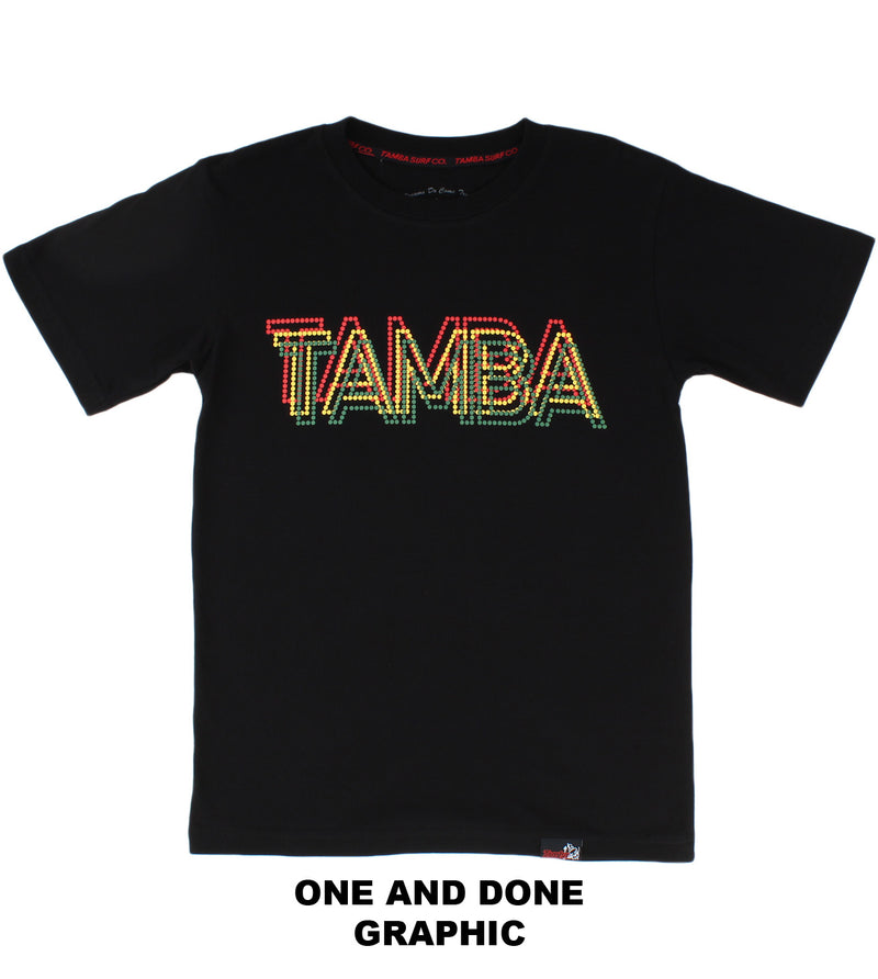 Mahalo Short Sleeve Shirt - Black