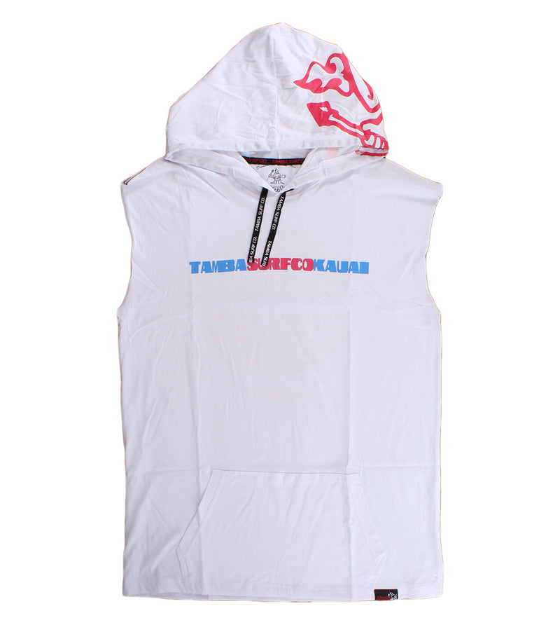 Sphere Tank Hoodie Shirt - White