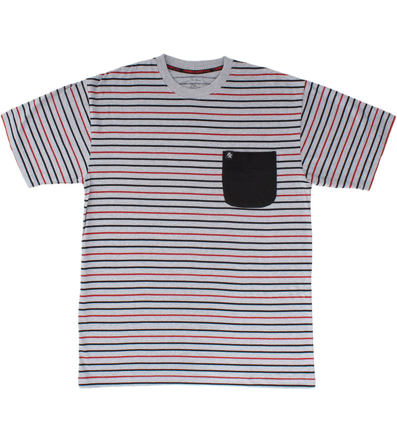 Horizons Short Sleeve Shirt - Grey/Red/Black