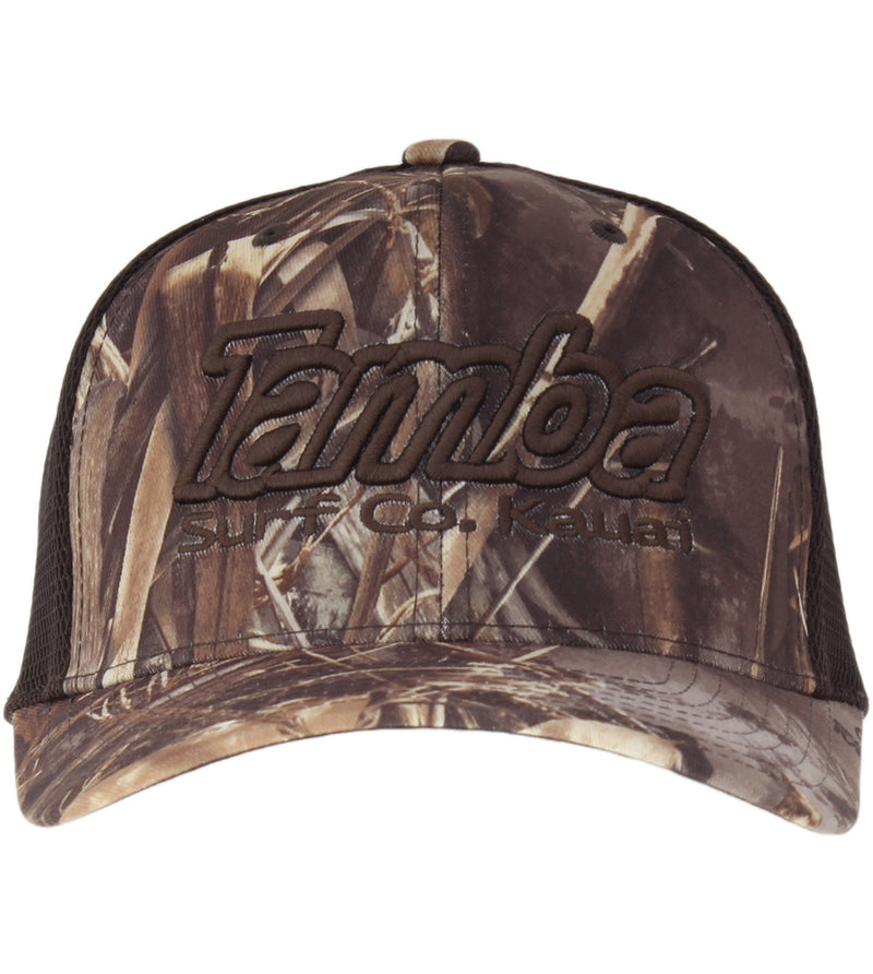 Tamba Surf Co Kaua'i 'Realtree Camo' Mesh Snapback Hat