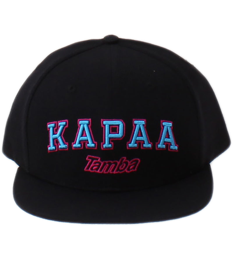 KAPAA 3D Snapback Hat - Black/Pink/Blue