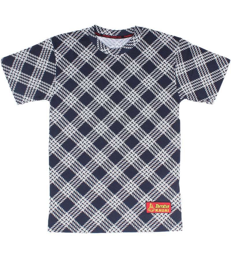 Palakalolo Short Sleeve Shirt - Navy/White
