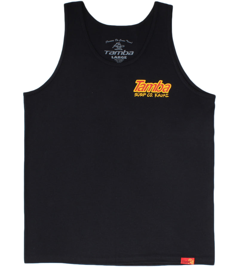 Kaua'i Homegrown Tank Top Shirt - Black
