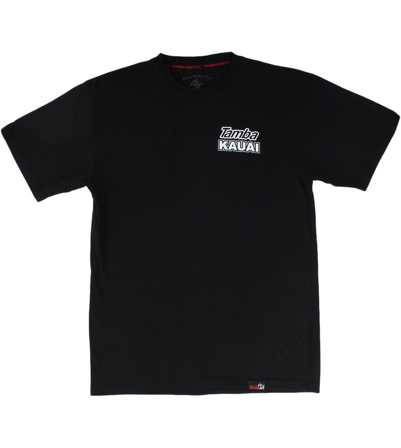Tamba Block Short Sleeve Shirt - Black