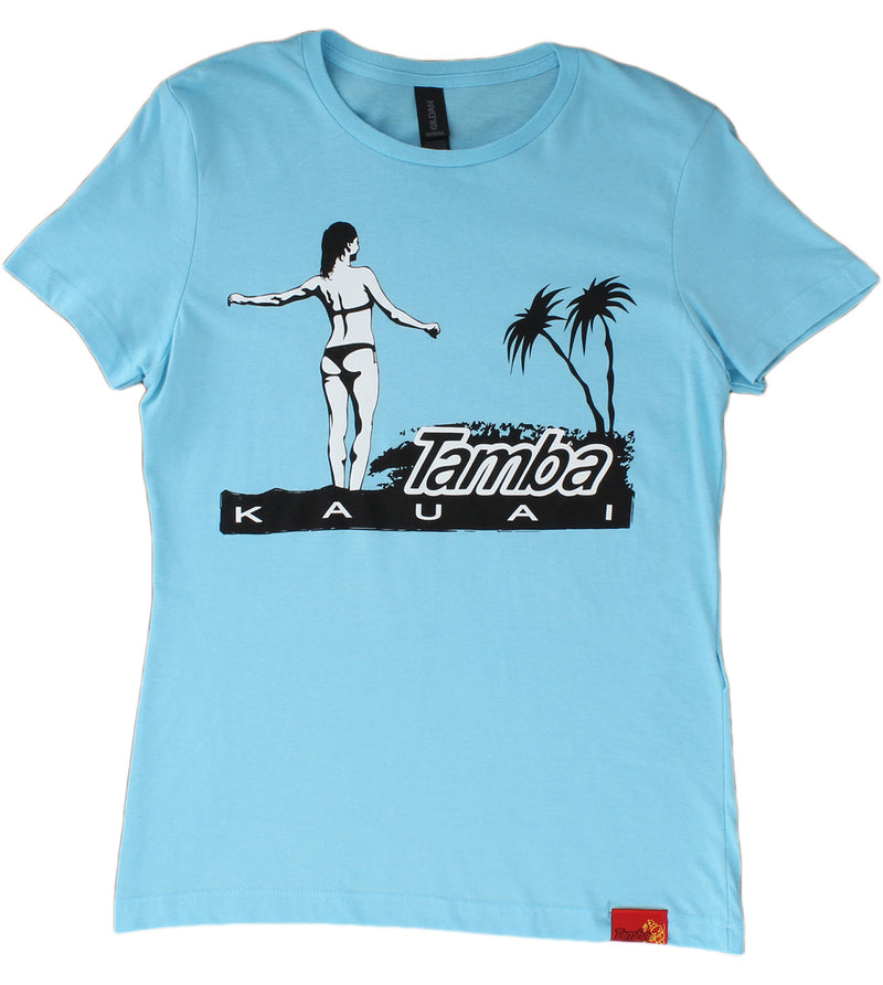 Steppin Out Women's Short Sleeve Shirt - Sky