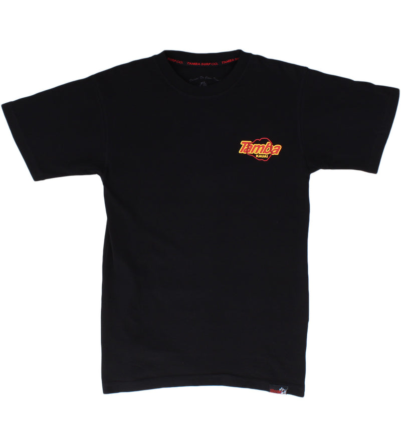 Embrace Short Sleeve Shirt - Black Yellow/Red