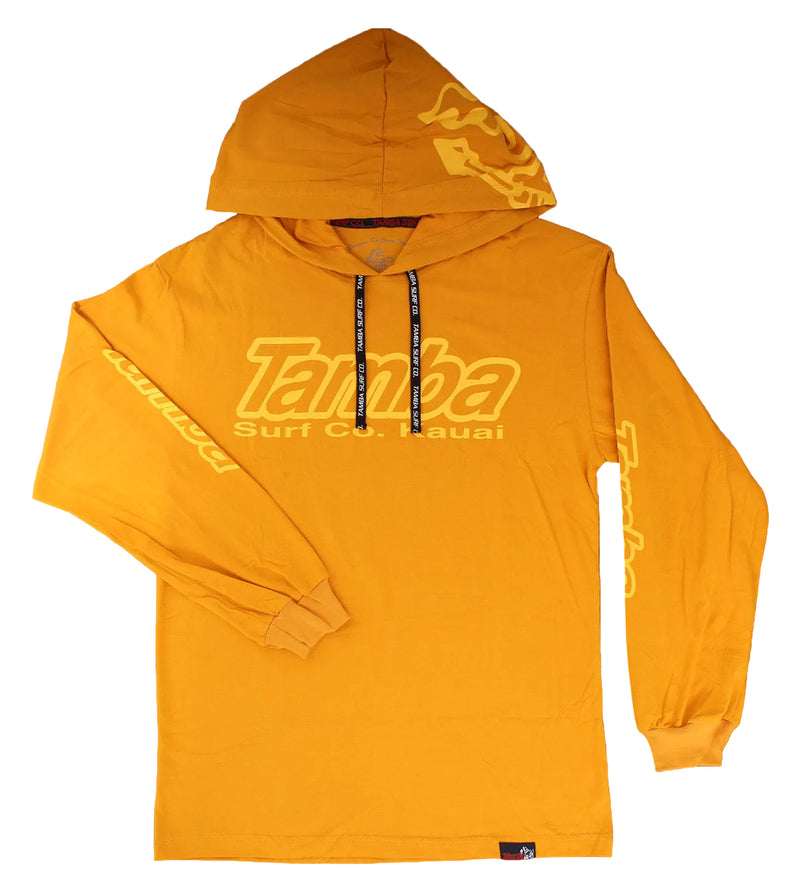 TSC Long Sleeve Hooded Shirt - Sunkist Yellow