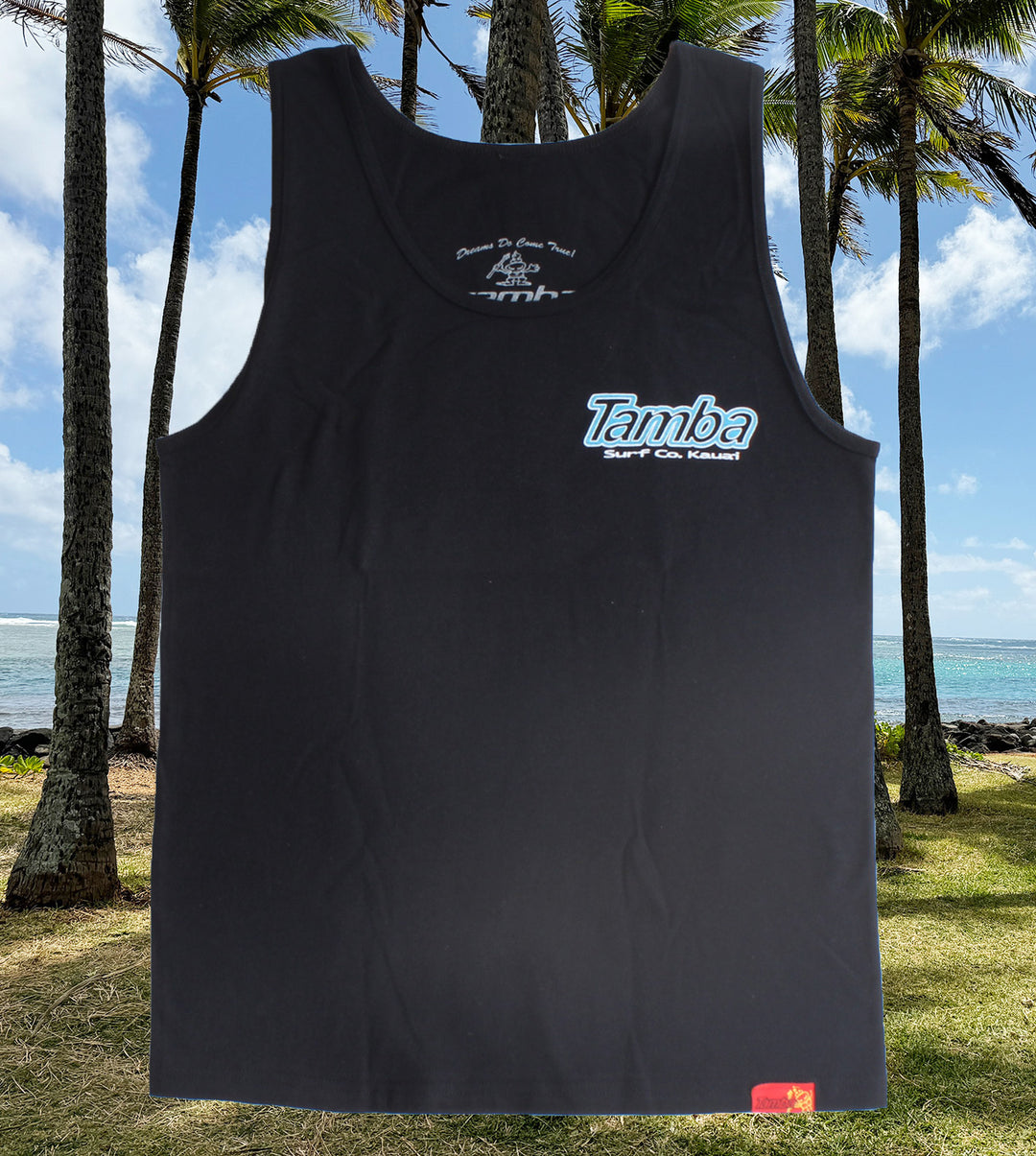 Overflow Tank Top Shirt - Black