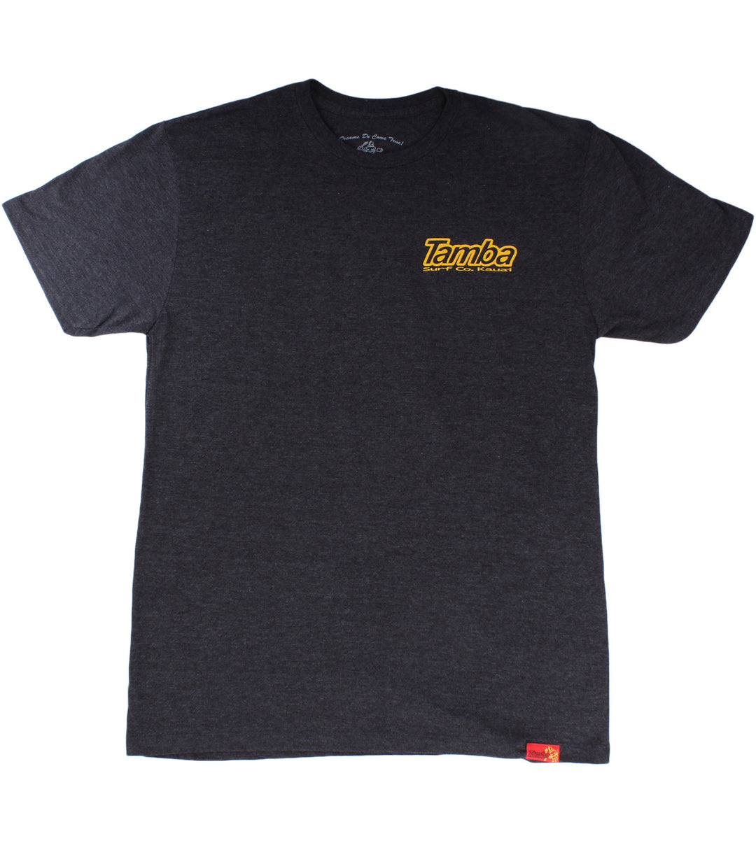 Taro Boar Soft Short Sleeve Shirt - Black Heather