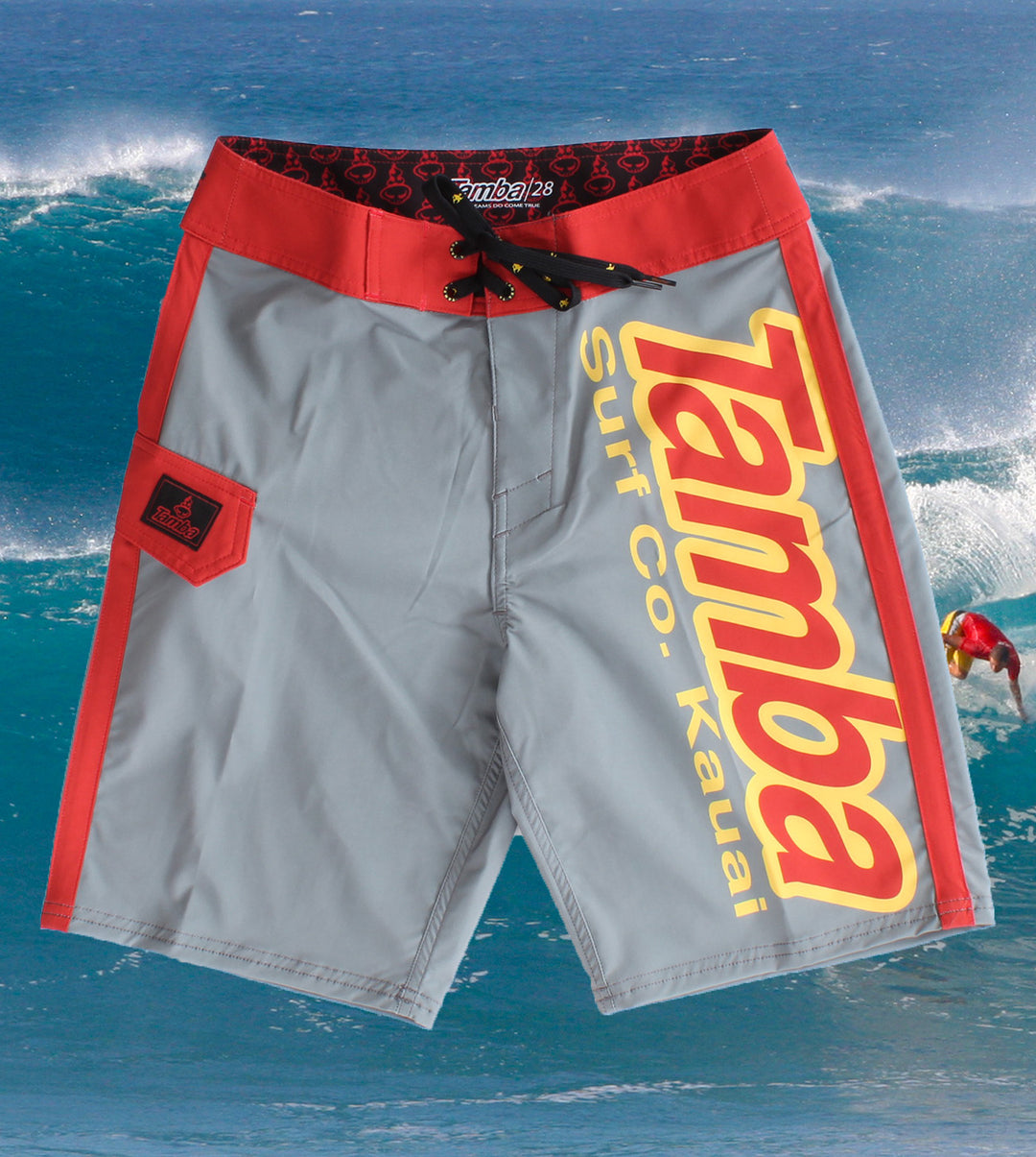 'Uhane Board Shorts - Grey