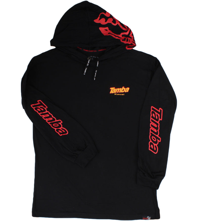 Tamba Tilt Long Sleeve Hooded Shirt