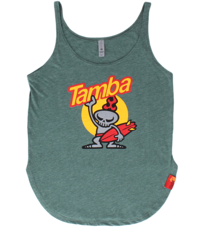 Hold Um Women's Festival Tank Top Shirt - Royal Pine