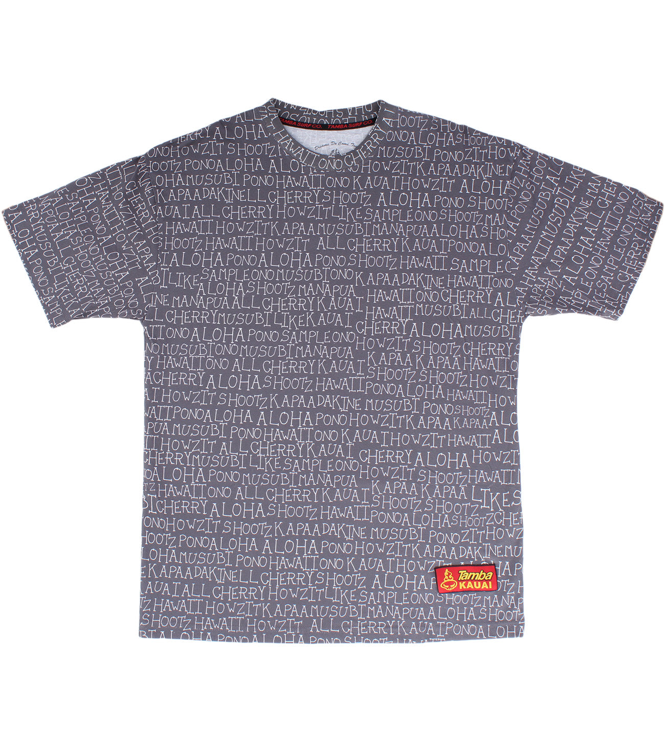 Talk Story Short Sleeve Shirt - Grey
