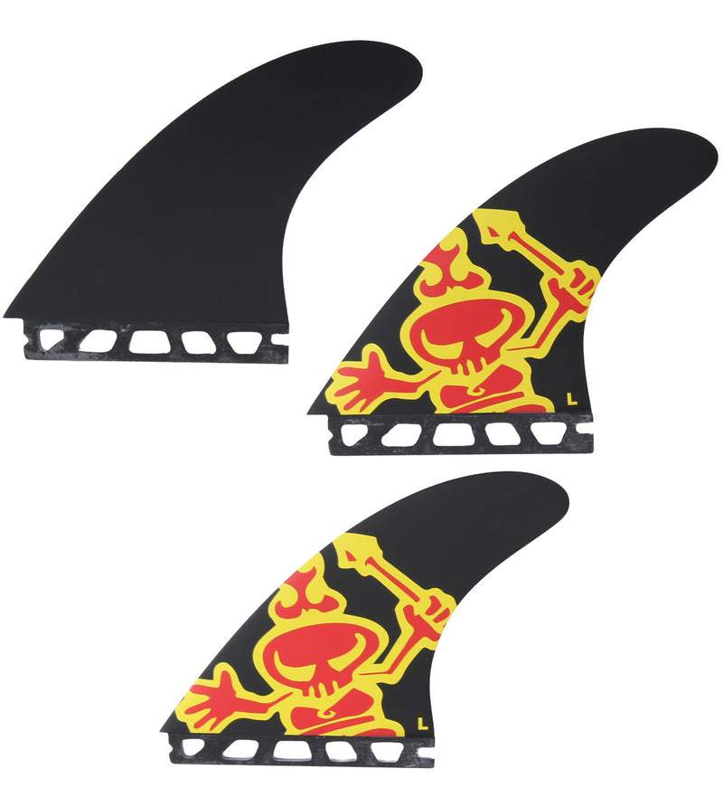 TAM Honeycomb Thruster Board Fins Tri-Set - Large