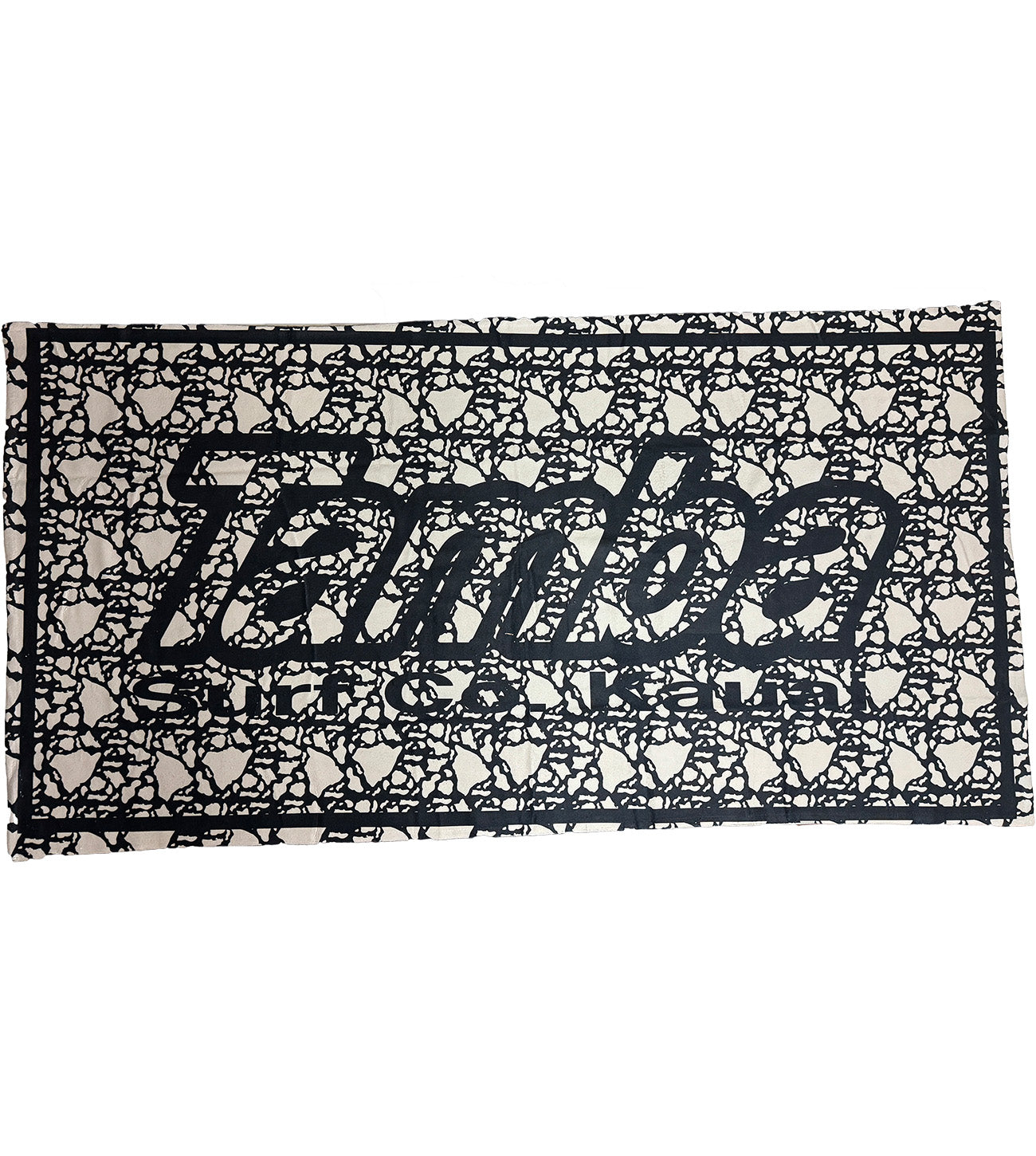 Tamba Towel - Islands Black