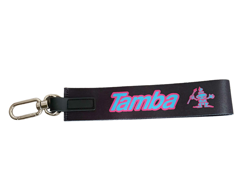 The Classics Heavy Duty Lanyard Black/Pink/Blue