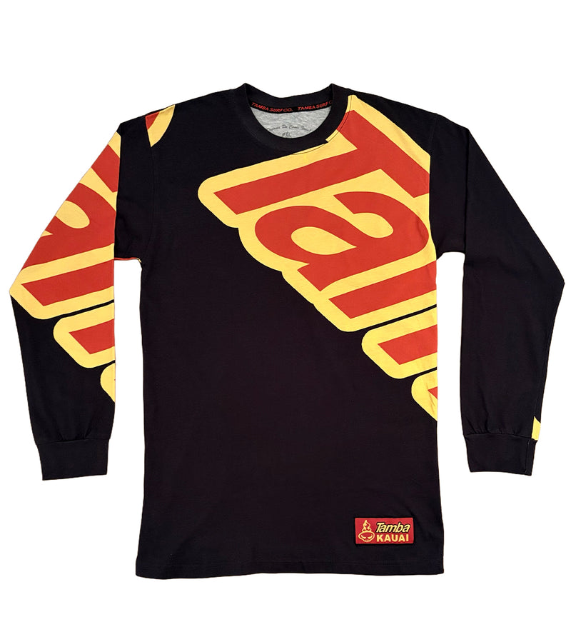 Go Loko Long sleeve - Black/Yellow/Red