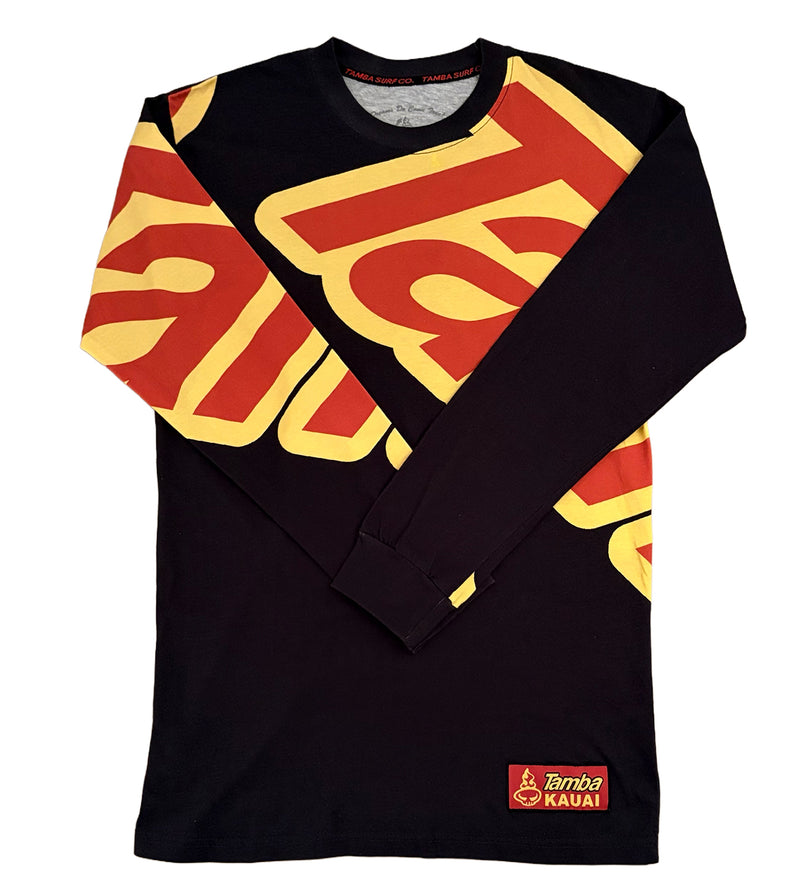 Go Loko Long sleeve - Black/Yellow/Red