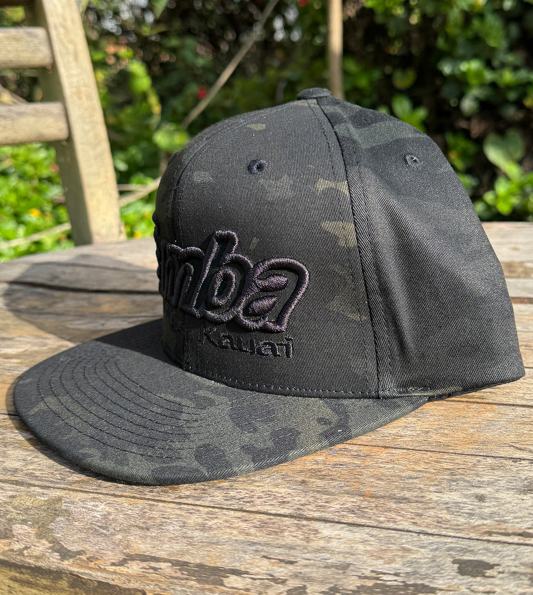 Multicam Camo 3D Mesh Snapback - Midnight Green