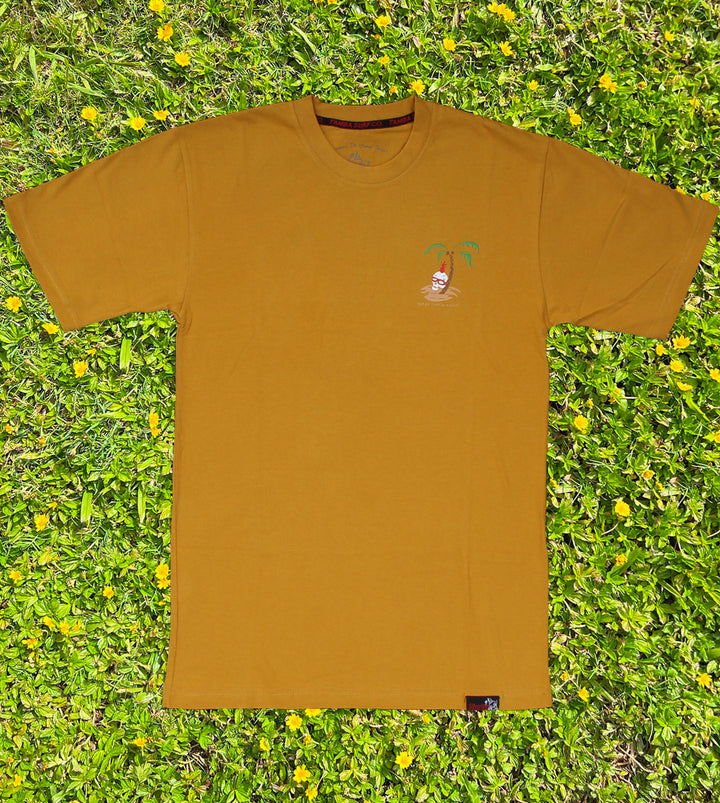 Dream Isle Short Sleeve Shirt - Mustard