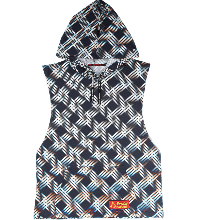 Palakalolo Tank Top Hoodie Shirt - Navy