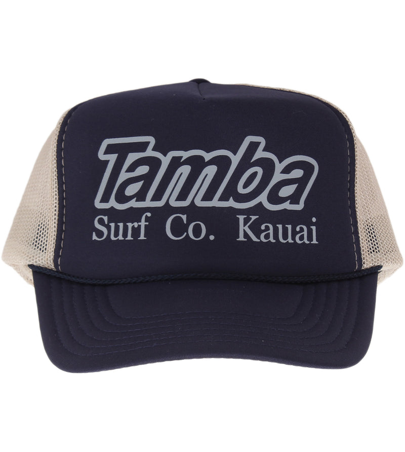 Surf Co Trucker Hat - Navy-Khaki/Grey