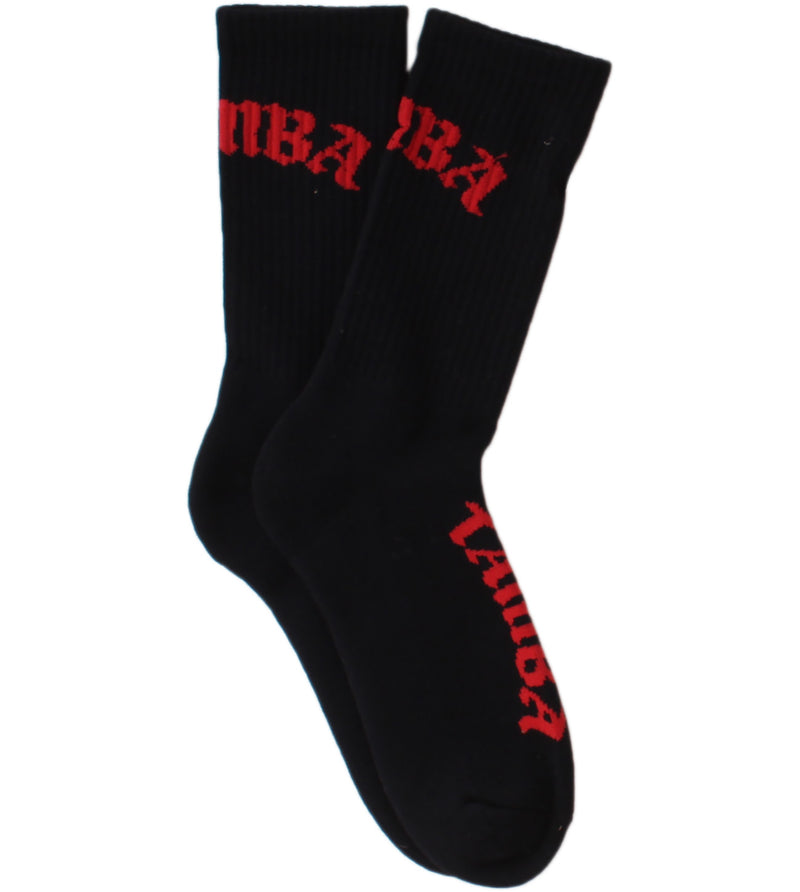 Old Skool Vert+ Socks - Black/Red