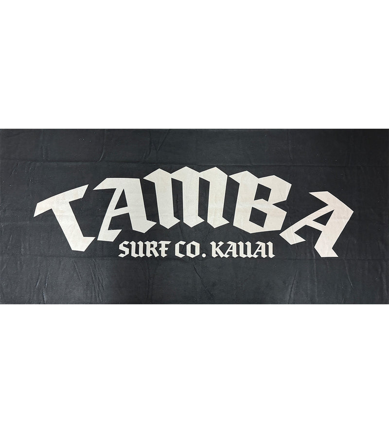 Tamba Towel - Old Skool - Black/White
