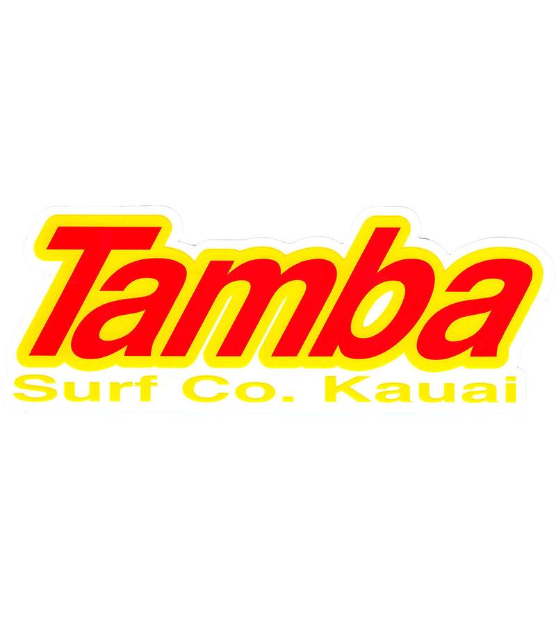 #42 Tamba Surf Co Kauai 8"x3"
