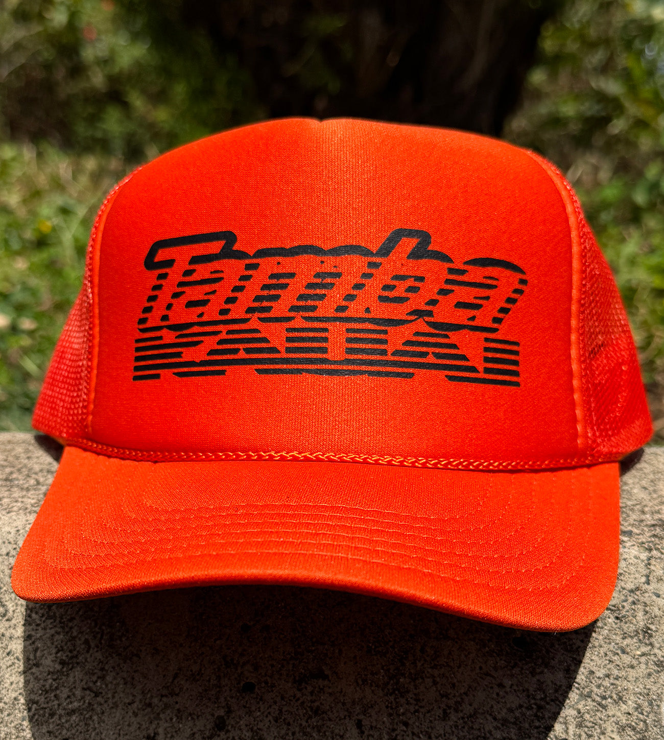 Tamba Rising Trucker Hat - Orange/Black