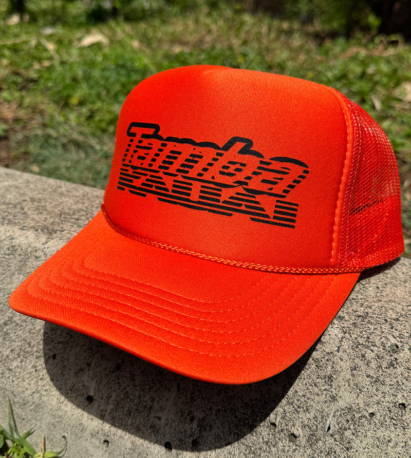 Tamba Rising Trucker Hat - Orange/Black