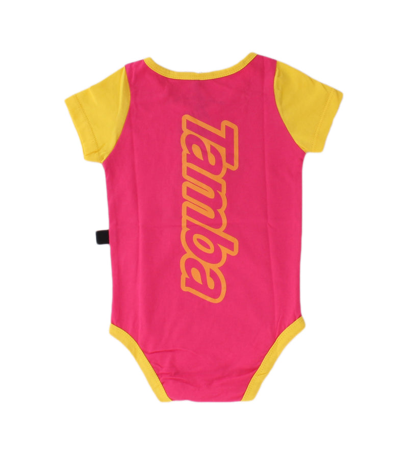 Pupuka Onesie - Pink/Lemon