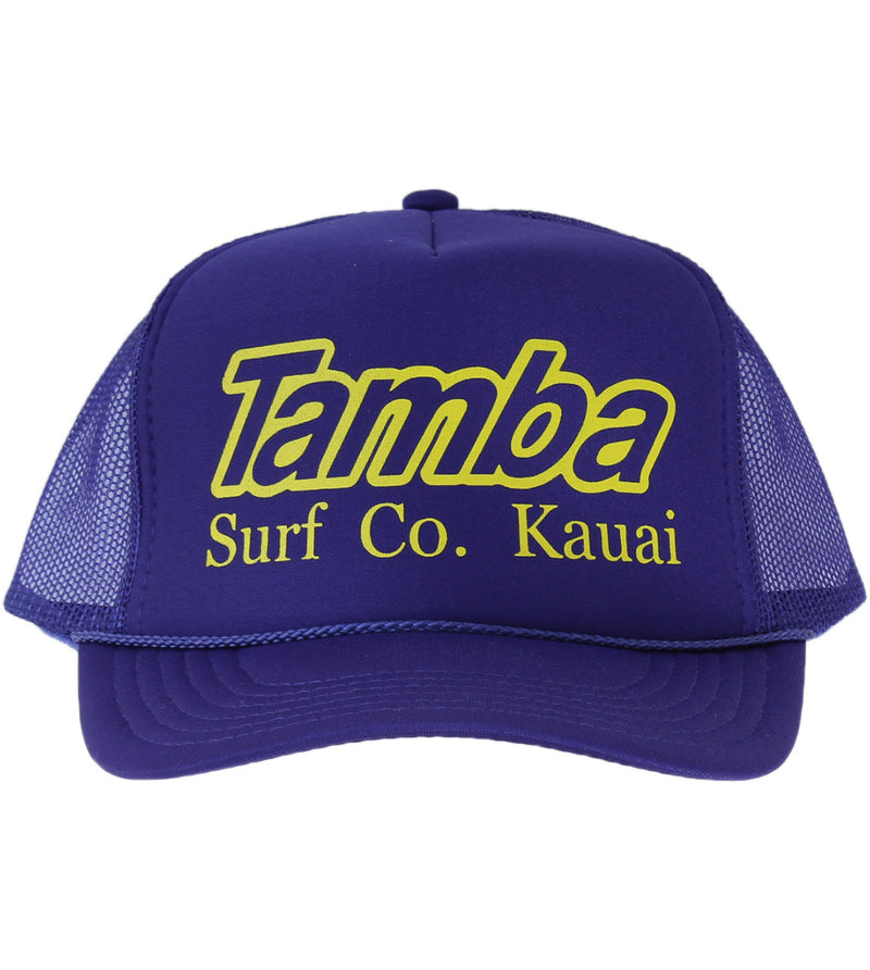 Surf Co Trucker Hat - Purple/Yellow