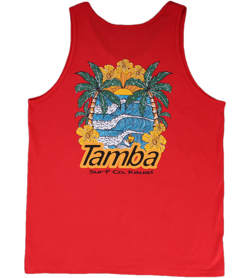 Warrior Sets Tank Top Shirt - Red
