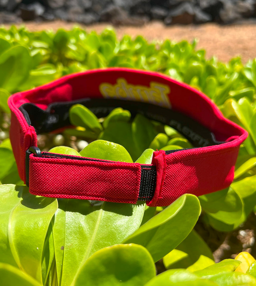 Surf Co Kauaʻi Visor - Red/Yellow