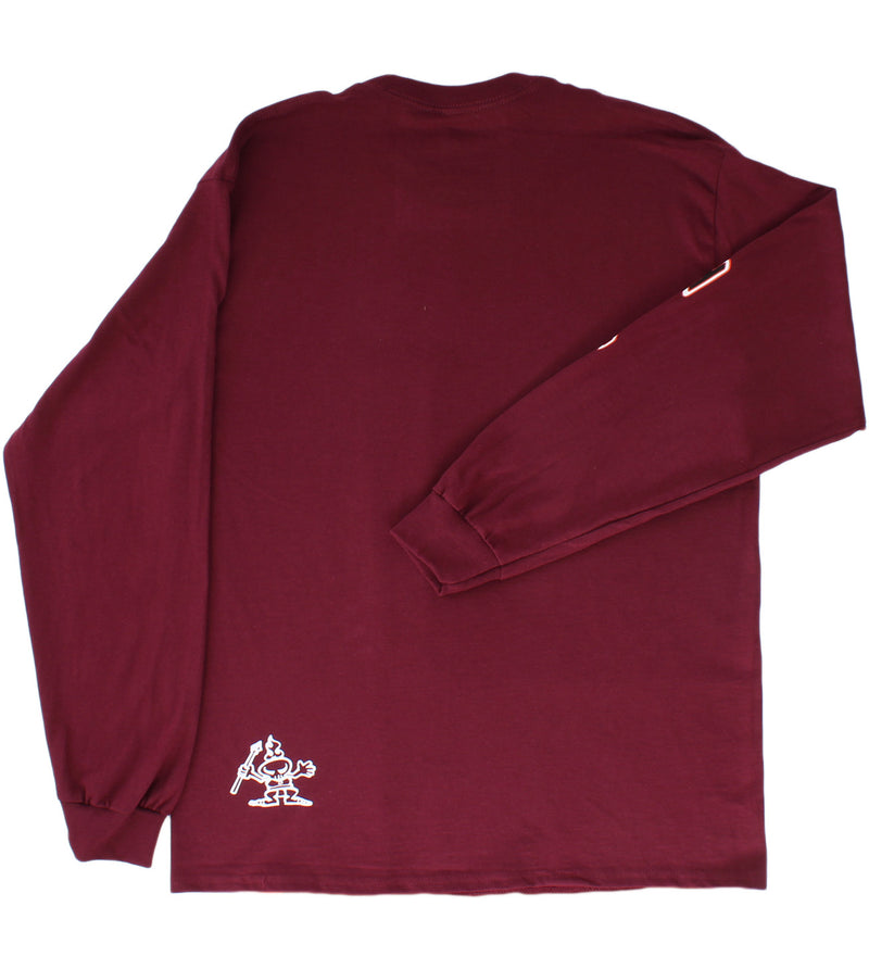 Lau Long Sleeve Shirt - Maroon