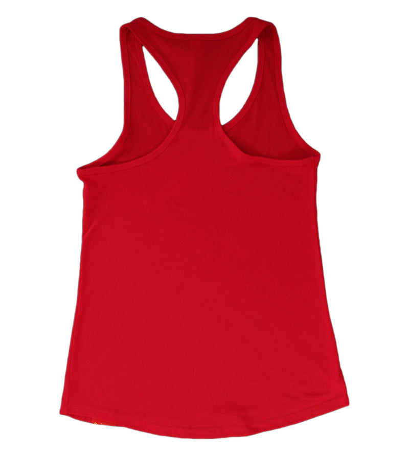 Tumbler Women's Racerback Tank Top Shirt - Red