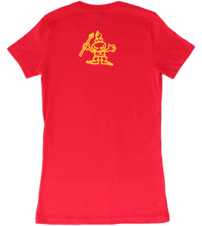 Surf Dept Women's Short Sleeve Shirt - Red