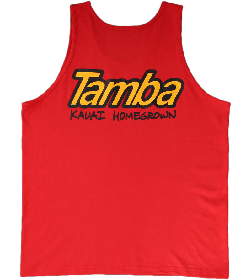 Kaua'i Homegrown Tank Top Shirt - Red