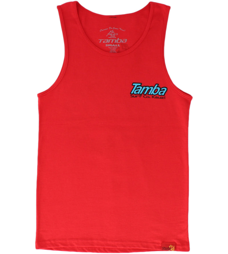 Splash Tank Top Shirt - Red