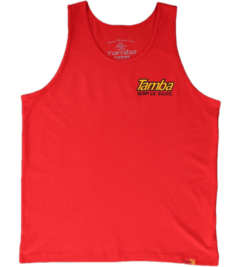 Kaua'i Homegrown Tank Top Shirt - Red