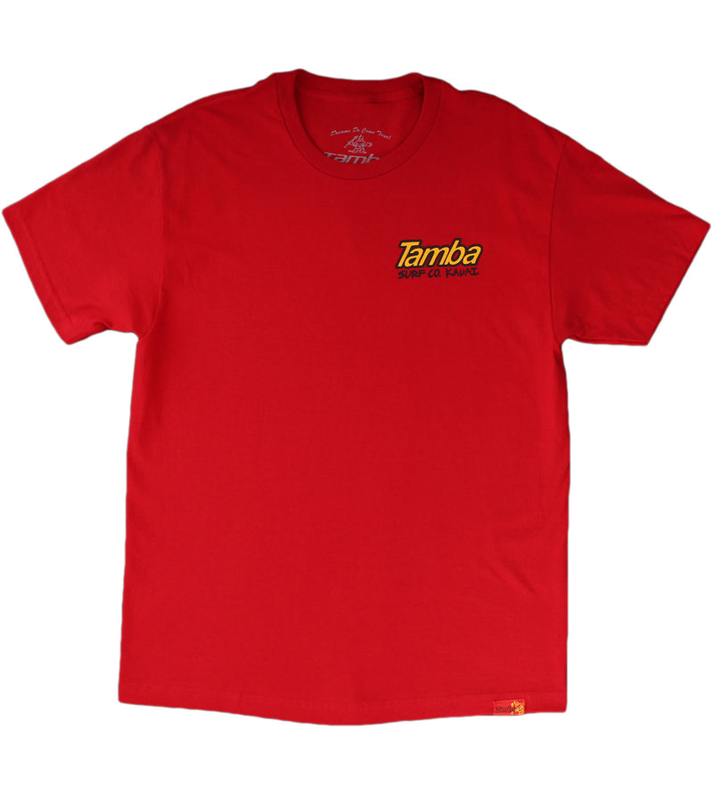 Kaua'i Homegrown Short Sleeve Shirt - Red