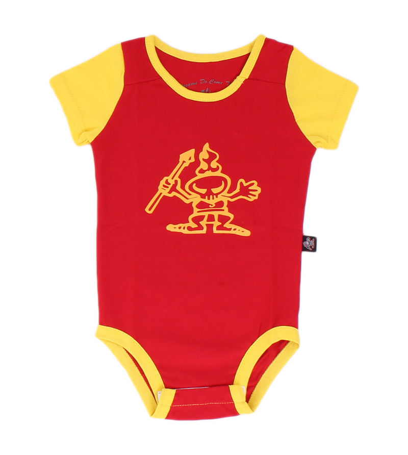 Pupuka Onesie - Red/Lemon
