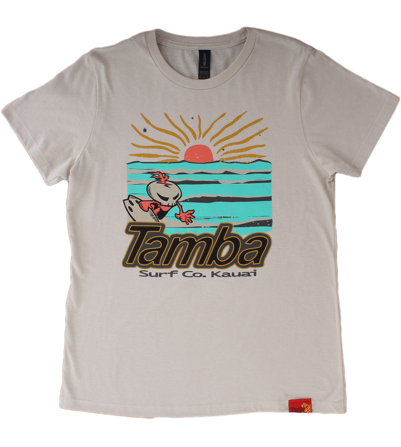Mint Waves Women's Short Sleeve Shirt - Sand