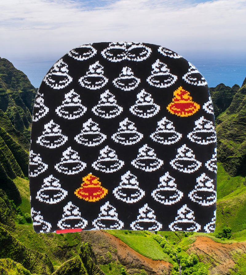 Spirit Repeat Beanie - Black/White