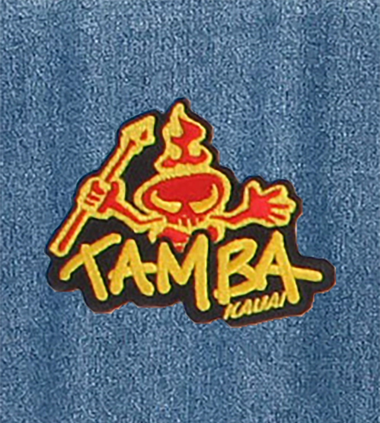 Stuzzy Tamba Iron-On Patch - Blk/Yellow/Red
