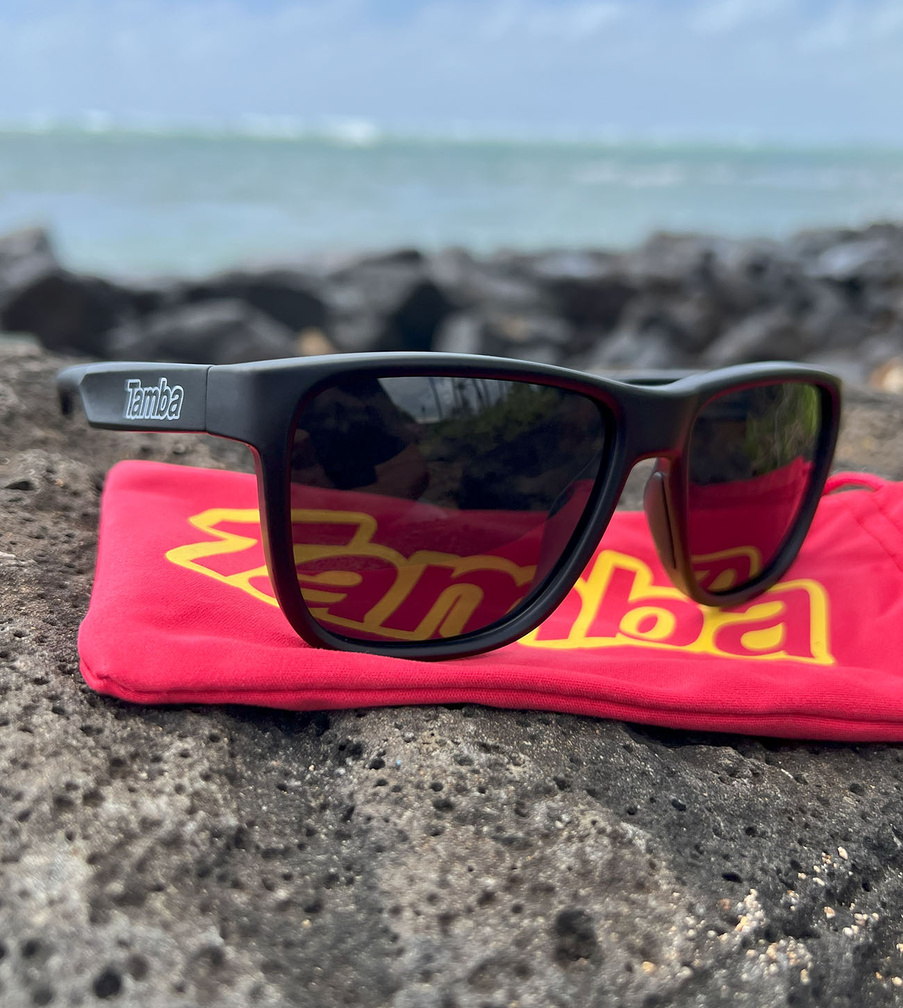 Tamba Sunglasses - Matte Black – Tamba Surf Company