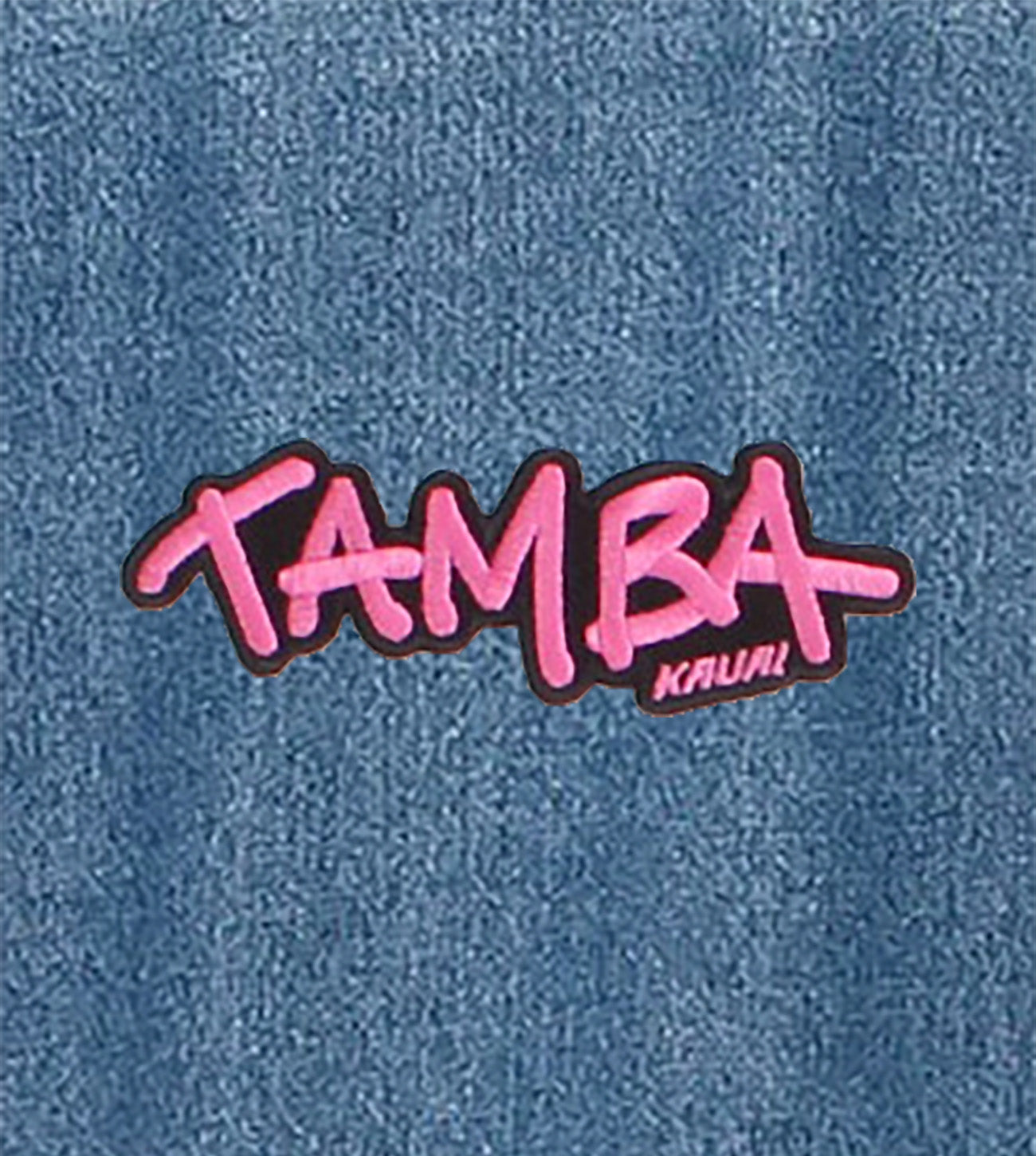 Tamba Kauai Iron-On Patch - Black/Pink